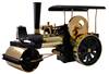 Brass Steam Roller Showing Roller and Flywheel